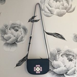 Kate Spade Navy Flower Crossbody